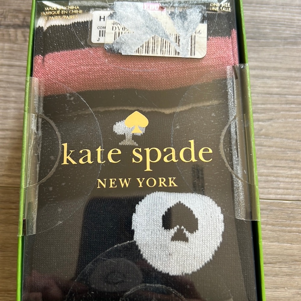 NIB Kate Spade New York 3-Pack Boxed